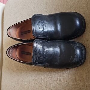 Harley Davidson Chunky Heels Shoes Size 8